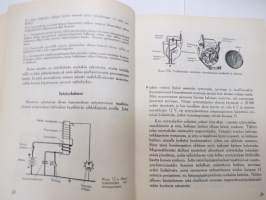 Moottorimiehen sähköoppi - Moottoripyörien, traktorien ja autojen tavallisimmat sähkölaitteet -electrics guide to the motoring men