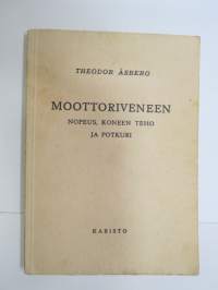 Moottoriveneen nopeus, koneen teho ja potkuri -motorboat speed, engine efficiency and propel