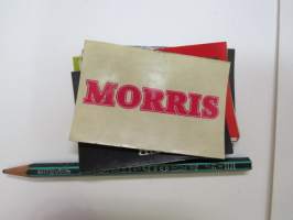 Morris -keräilytarra / collectible sticker