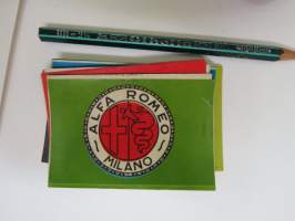 Alfa-Romeo -keräilytarra / collectible sticker