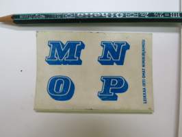 MNOP -keräilytarra / collectible sticker