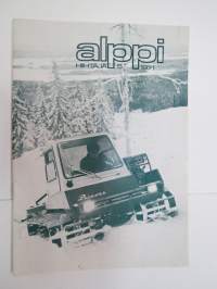 Alppihiihtäjä 1971 nr 1 -magazine