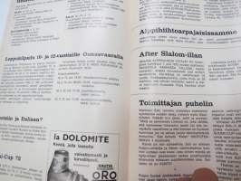 Alppihiihtäjä 1972 nr 1 -magazine
