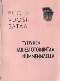 puolivuosisataa Työväen järjestötoimintaa Nummenmäellä