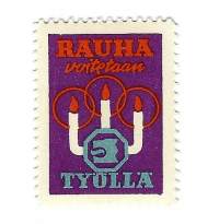 Rauha voitetaan työllä  - kirjeensulkija