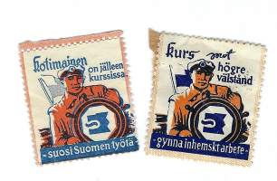 Kotimainen on jälleen kurssissa   - kirjeensulkija 2 kpl