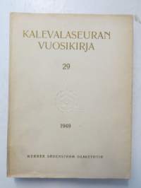 Kalevalaseuran Vuosikirja 29, 1949