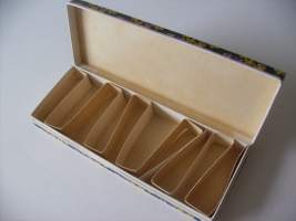 Joutsen Apteekki, Turku käyttämätön tyhjä tuotepakkaus  6x16x2 cm  pahvia