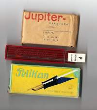 Jupiter, Staedler ja Pelikan  -  tuotepakkaus 3 kpl