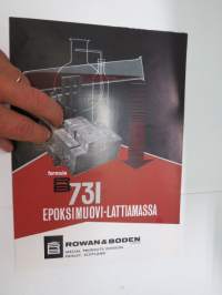 Rowan &amp; Boden Limited - RB731 Epoksimuovi-lattiamassa -myyntiesite / brochure