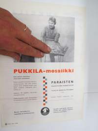 Paraisten Kalkkivuori Oy - Turun Kaakelitehdas - Pukkila-mosaiikkia askarteluun -myyntiesite / brochure