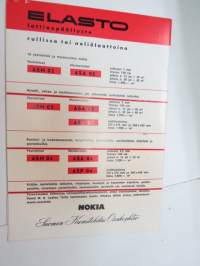 Nokia Elasto lattianpäällyste -myyntiesite / brochure