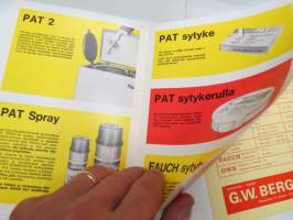 PAT tarvikkeilla öljylämmitys vaivattomaksi -myyntiesite / brochure