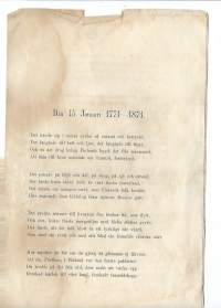 Den 15. Januari 1771 - 1871  runo 3 sivua