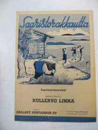 Saaristorakkautta valssi nuotit