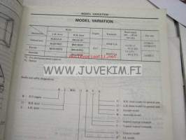 Datsun Nissan Prairie model M10 series Service Manual