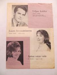 Liljan kukka - Lantti levysoittimeen - Antaa sataa vain