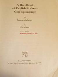 A Handbook of English Business Correspondence