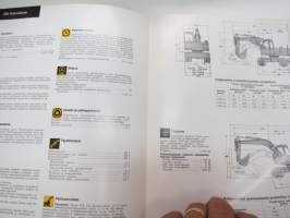 Caterpillar 206 kaivukone -myyntiesite / brochure, excavator