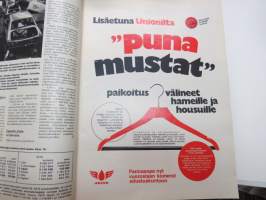 Tuulilasi 1973 nr 6, Kansikuva Jukka Kuoppamäki - Jukan mukana lavakeikalla, Austin Allegro, (Sammy) Babitzinin ja kahden muun kuolema
