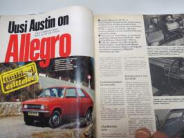 Tuulilasi 1973 nr 6, Kansikuva Jukka Kuoppamäki - Jukan mukana lavakeikalla, Austin Allegro, (Sammy) Babitzinin ja kahden muun kuolema