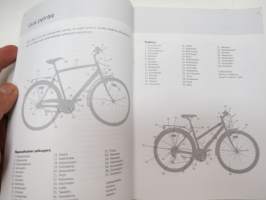 Tunturi polkupyörän käyttöohje ja huoltokirja -owner´s manual of bicycle