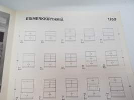 Scala kirjahylly - Vaara Oy Ryttylä -myyntiesite / brochure