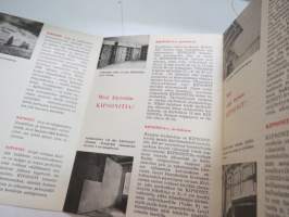 Kipsonit -myyntiesite / brochure
