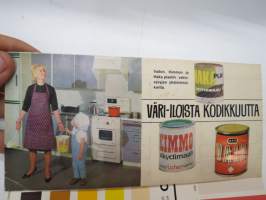 Winter Valk, Kimmo, Haka -maaliesite + värikartta / paint brochure &amp; colour chart
