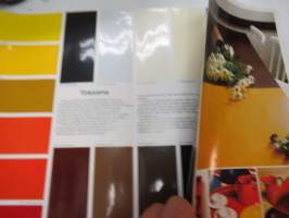 Ready - Onsa-Nordsjö Oy (Kauklahti - Köklax) -maaliesite ja värikartta / paint brochure &amp; colour chart
