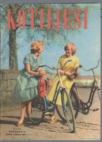 Kotiliesi 1960 nr 11 / Kansi  kaksi pyörätyttöä, kukkien sanoma, kasvinsuojeluaineet, valveutunutta Saloa , on tulossa kesäiset juhlat