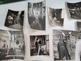 Nahkatehdas, Rauma? -valokuvasarja noin 20 kpl - set of photographs 20 pcs, leather factory of Rauma?