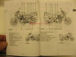 Suzuki GSF1200/S GSF600/S owner´s manual käyttöohjekirja