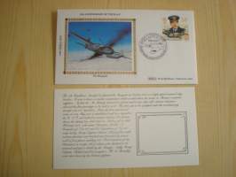 The Royal Air Force, R.A.F., Mosquito, Iso-Britannia, 1986, ensipäiväkuori, FDC + kortti, hieno, Limited Edition. Katso myös muut kohteeni mm. noin 1200