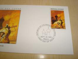 Liberation of Smolensk 1943, Natsisaksa, WWII, 2. maailmansota, Marshall Islands, 1993, ensipäiväkuori, FDC. Katso myös muut kohteeni mm. noin 1200 erilaista