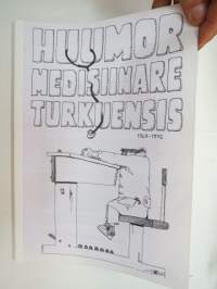 Huumor medisiinare Turkuensis 1969-1972 -humorous drawings