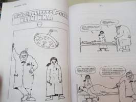 Huumor medisiinare Turkuensis 1969-1972 -humorous drawings