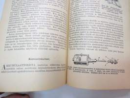 Uusi Autokirja 1945 - 10. painos (sisältää 36 sivua puu- ja hiilikaasuttimista) -automobile book, this print includes 36 pages of woodgas technical features and