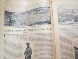 Suomen Kuvalehti 1919 nr 17, kansikuva Helsingin Suojeluskunnan lippu, Inon linnoitusvyöhykkeen valtaus, ym.