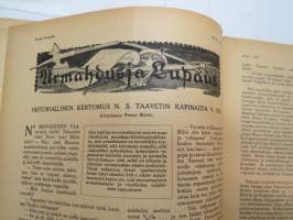 Suomen Kuvalehti 1919 nr 20, kansikuva kevät, Alexandra Ahnger 60-vuotias, Historiallinen kertomus ns. Taavetin kapinasta v.1438, Toivo Kuula -muutamia piirteitä,ym.