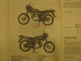 Suzuki GS125ES owner´s manual käyttöohjekirja