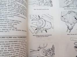 Jaguar Saloons Mk1, Mk2 240 &amp; 230 1955 to 1969, 2483 cc (154.5 cu in) 3442 cc (210 cu in), 3781 cc (231 cu in) Haynes Owners Workshop Manual -korjauskäsikirja