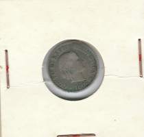 Sveitsi 5 Rappen 1892  - ulkomainen kolikko