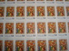 St. Stanislaus 1079-1979, 40 postimerkin postimerkkiarkki, Vatikaani, vuodelta 1979, hieno. Katso myös muut kohteeni mm. noin 1200 erilaista amerikkalaista