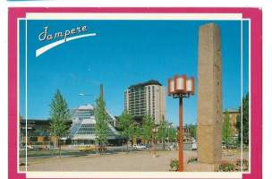 Tampere, Koskikeskus - paikkakuntapostikortti postikortti kulkematon