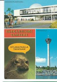 Tampere, Särkänniemi - paikkakuntapostikortti postikortti kulkematon