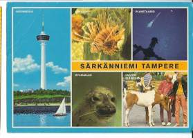 Tampere, Särkänniemi - paikkakuntapostikortti postikortti kulkematon