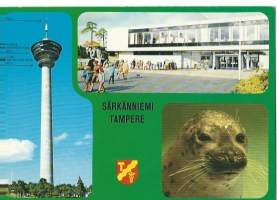 Tampere, Särkänniemi - paikkakuntapostikortti postikortti kulkematon