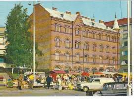 Tampere, Laukontori - paikkakuntapostikortti postikortti kulkematon