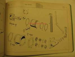 Mercedes-Benz Unimog Type 406 Catalog B 1964 moottorinosaluettelo